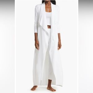 Lunya The Robe White Organic Pima Cotton size XS/S